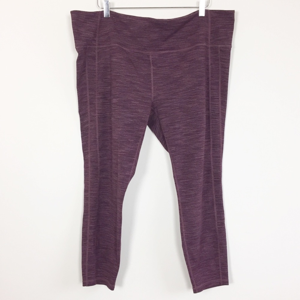Athleta plus size 2X energy power up 7/8 leggings